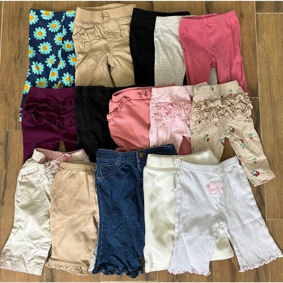 Infant Girl Pants 3-6 Months - Picture 1 of 5